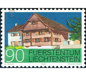 building  - Liechtenstein 1998 - 90 Rappen