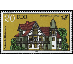 Buildings of the Deutsche Post  - Germany / German Democratic Republic 1982 - 20 Pfennig