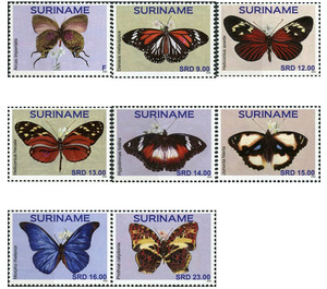 Butterflies (2020) - South America / Suriname 2020 Set