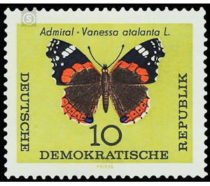 butterflies  - Germany / German Democratic Republic 1964 - 10 Pfennig