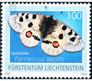 butterflies  - Liechtenstein 2009 - 100 Rappen