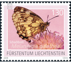 butterflies  - Liechtenstein 2009 - 130 Rappen