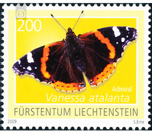 butterflies  - Liechtenstein 2009 - 200 Rappen