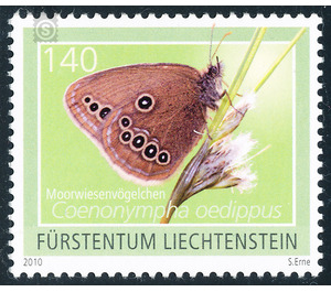 butterflies  - Liechtenstein 2010 - 140 Rappen
