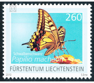 butterflies  - Liechtenstein 2010 - 260 Rappen