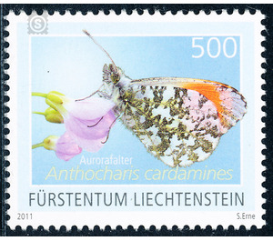butterflies  - Liechtenstein 2011 - 500 Rappen