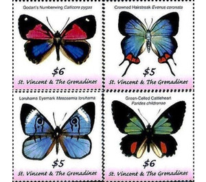 Butterflies of the Caribbean (2019) - Caribbean / Saint Vincent and The Grenadines 2019 Set