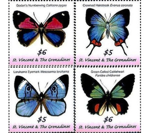 Butterflies of the Caribbean (2019) - Caribbean / Saint Vincent and The Grenadines 2019 Set