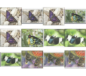 Butterflies of the World (2020) - Polynesia / Cook Islands 2020 Set