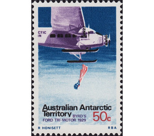 Byrd's Ford Tri-Motor 1929 - Australian Antarctic Territory 1973 - 50