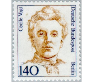 Cécile Vogt (1875-1962) - Germany / Berlin 1989 - 140