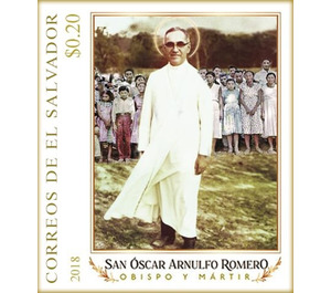 Canonization of Saint Oscar Arnulfo Romero - Central America / El Salvador 2018 - 0.20