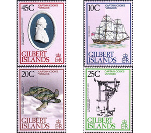 Capt. Cook’s voyages - Micronesia / Gilbert Islands 1979 Set