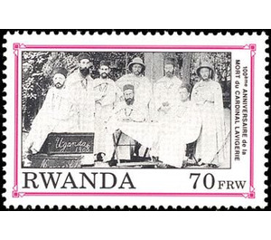 Cardinal Lavigerie, Death Cent. - East Africa / Rwanda 1992 - 70