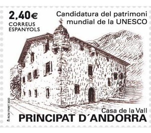 Casa De La Vall, UNESCO Hertiage Site Candidate - Andorra, Spanish Administration 2020 - 2.40