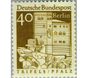 Castle Trifels in the Rhineland-Palatinate - Germany / Berlin 1967 - 40