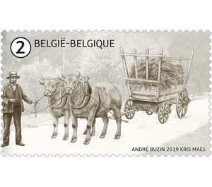 Cattle Pulling Cart - Belgium 2019 - 2