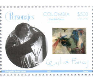 Cecilia Porras, Artist - South America / Colombia 2021