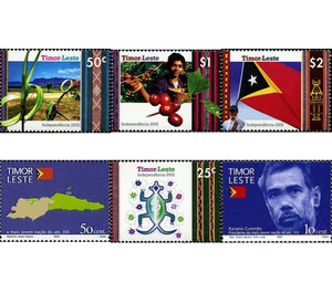 Celebrating Independence - East Timor 2002 Set