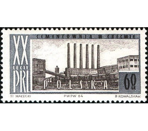 Cement Factory, Chelm - Poland 1964 - 60