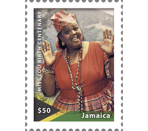 Cent Louise Bennett-Coverley (1919-2006), Poet - Caribbean / Jamaica 2020