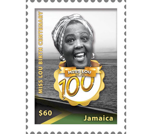 Cent Louise Bennett-Coverley (1919-2006), Poet - Caribbean / Jamaica 2020