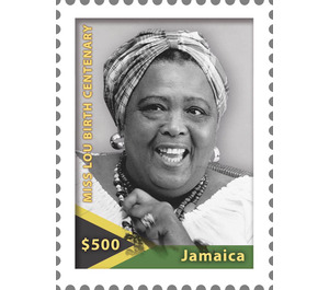 Cent Louise Bennett-Coverley (1919-2006), Poet - Caribbean / Jamaica 2020