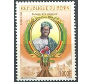 Centenary of Birth of Former President Sourou Migan Apithy - West Africa / Benin 2013