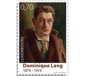 Centenary of death of Dominique Lang, Artist - Luxembourg 2019 - 0.70
