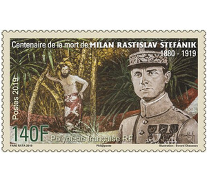 Centenary of Death of Milan Štefánik - Polynesia / French Polynesia 2019 - 140