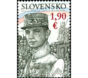 Centenary of death of Milan Štefánik - Slovakia 2019 - 1.90