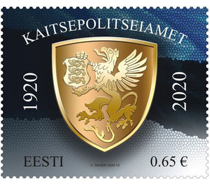 Centenary of Internal Security Service - Estonia 2020 - 0.65