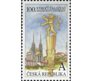 Centenary of Masaryk University, Brno - Czech Republic (Czechia) 2019