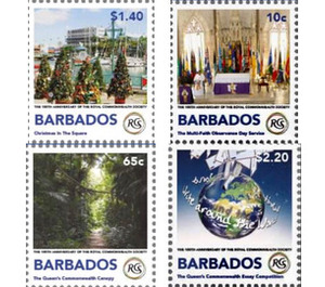 Centenary of Royal Commonwealth Society - Caribbean / Barbados 2018 Set