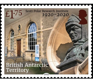 Centenary of Scott Polar Research Institute - British Antarctic Territory 2019 - 1.75