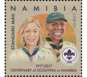Centenary of Scouting in Namibia - South Africa / Namibia 2017