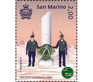 Centenary of the Alpine Force Veterans Association - San Marino 2019 - 2