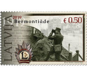 Centenary of the Bermont Affair - Latvia 2019 - 0.50 Euro