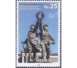 Centenary of the End of World War I - East Africa / Mauritius 2018 - 25
