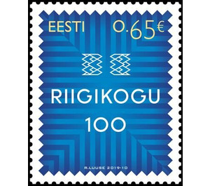 Centenary of the Estonian Parliament - Estonia 2019 - 0.65