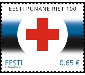Centenary of the Estonian Red Cross - Estonia 2019 - 0.65