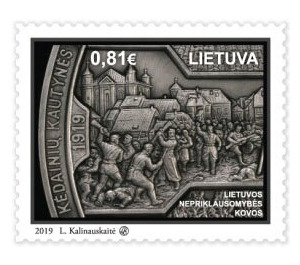 Centenary of the Independence Struggle - Lithuania 2019 - 0.81