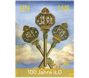 Centenary of the International Labor Organization - UNO Vienna 2019 - 0.80