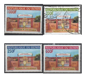 Centenary of the Lycee Behanzin, Porto-Novo - West Africa / Benin 2013 Set