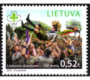 Centenary of the Scout Movement in Lithuania - Lithuania 2018 - 0.52