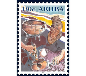 Ceramic Utensils - Caribbean / Aruba 2019 - 130