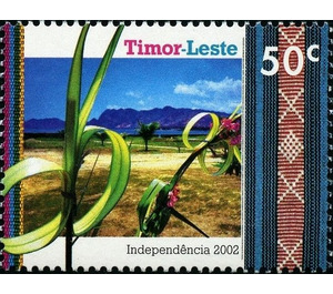 Ceremonial grass wreaths - East Timor 2002 - 50