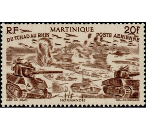 Chad to the Rhine - Caribbean / Martinique 1946 - 20