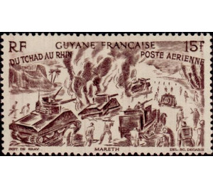 Chad to the Rhine - South America / French Guiana 1946 - 15