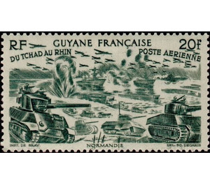 Chad to the Rhine - South America / French Guiana 1946 - 20